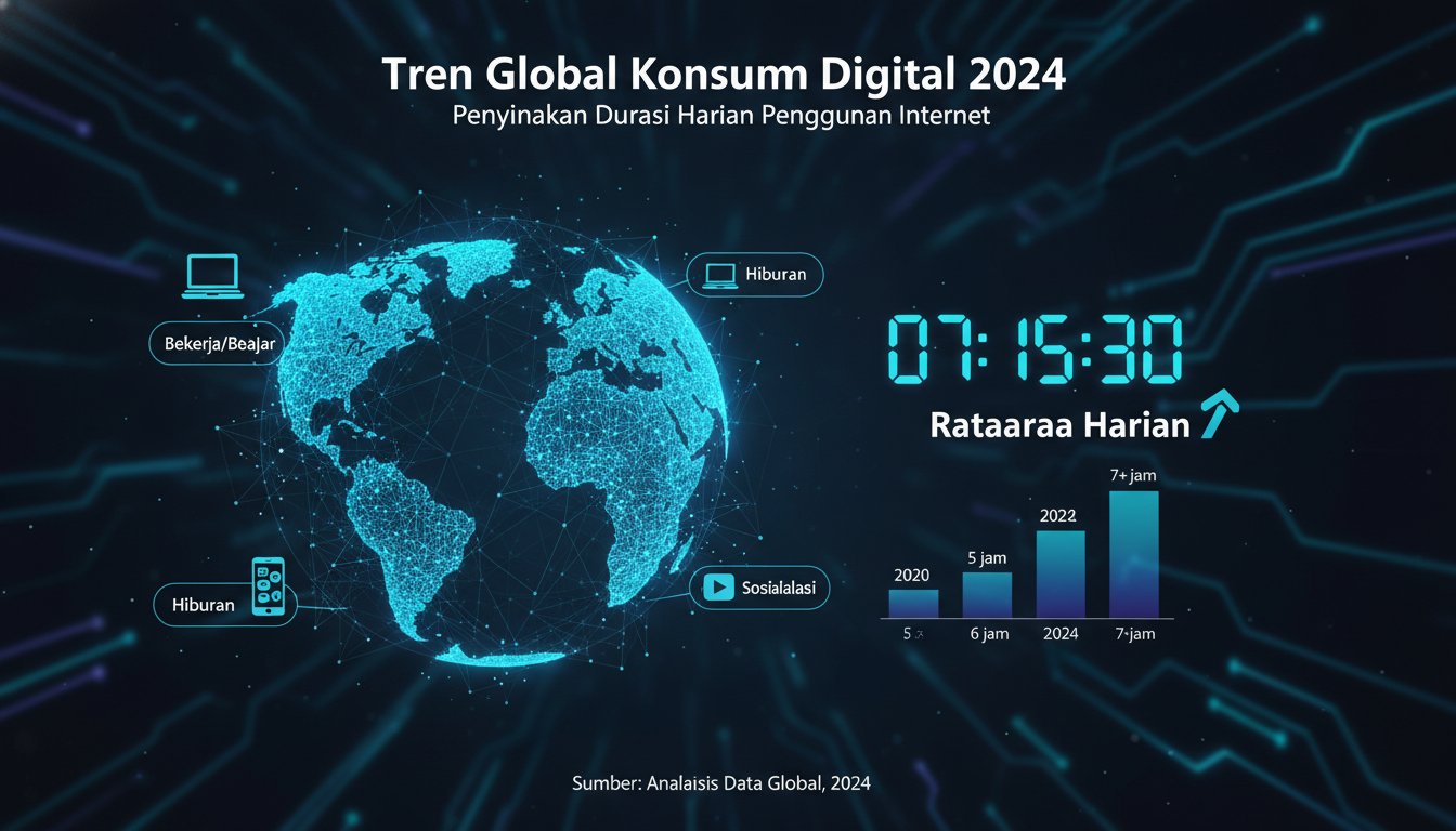 Tren Global Konsumsi Digital 2024: Pergeseran Perilaku Pengguna Internet
